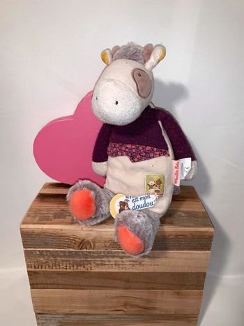 MR64 doudou vache Melle Pâquerette moulin roty