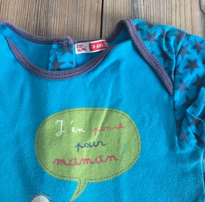 Lot 3 ans barboteuse débardeur t shirt - photo numéro 4