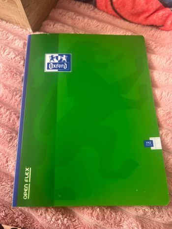 Cahier grand carreaux