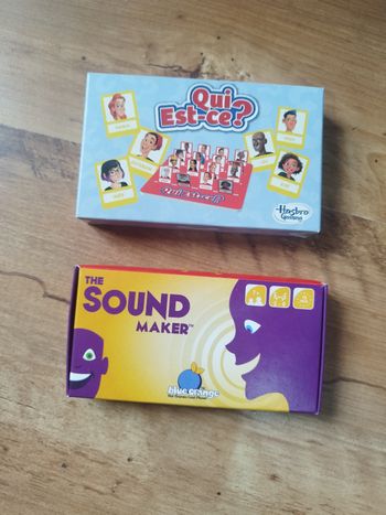 Lot de 2 petits jeux