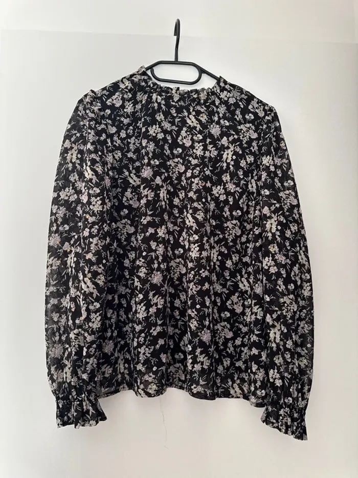 Blouse fleurie Bonobo avec doublure