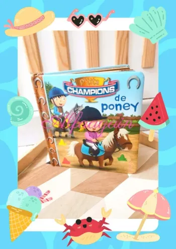 Livre p'tits champions de poney