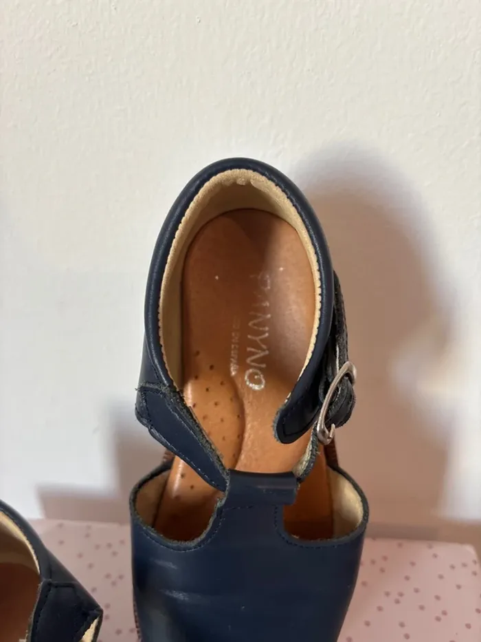 Chaussure panyno bleu marine - photo numéro 4