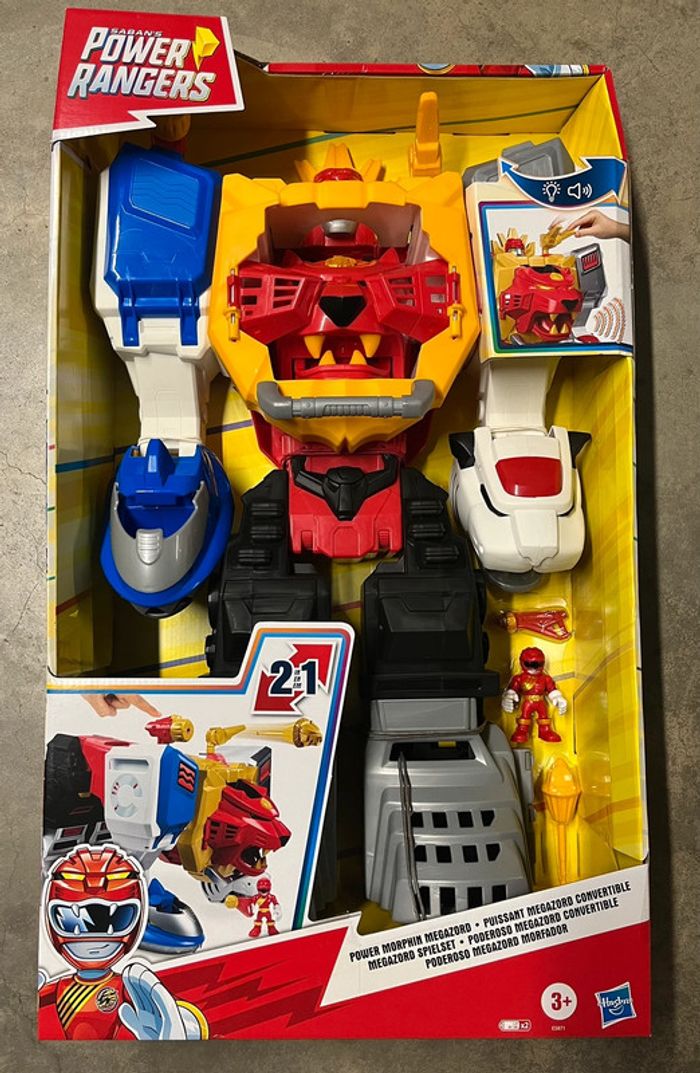 Power rangers Megazord.Dès 3 ans