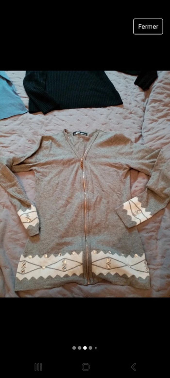 Lot de gilet et pull - photo numéro 3