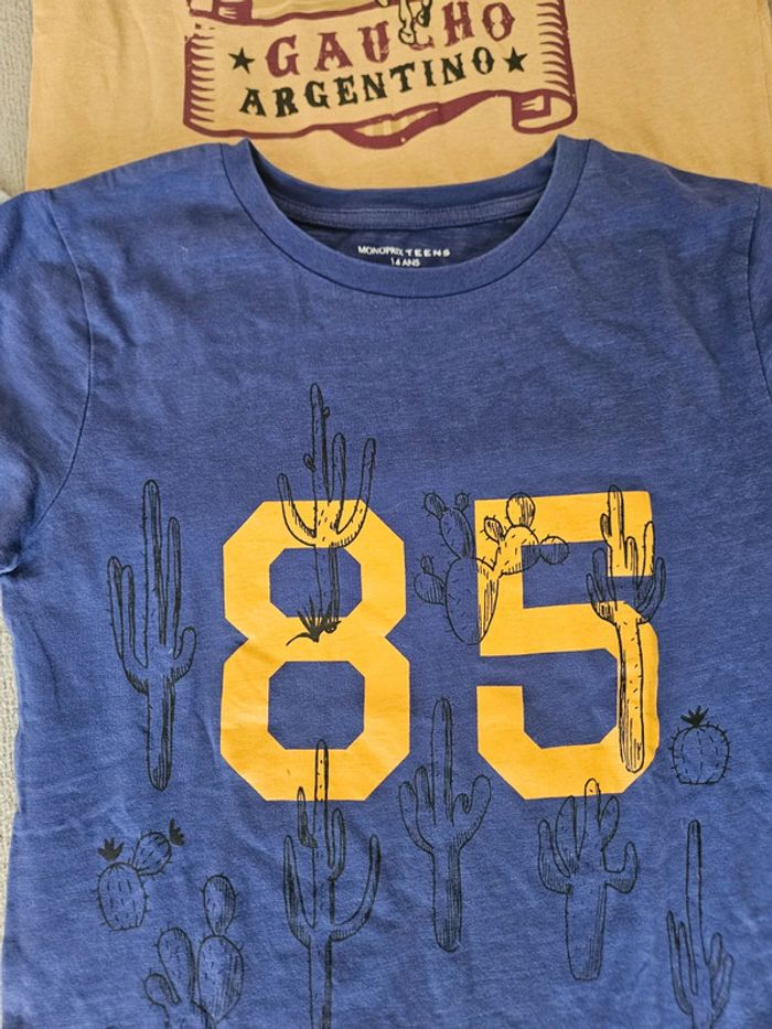 Lot t.shirts 14 ans - photo numéro 2