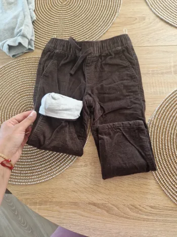 Pantalon velour doublé