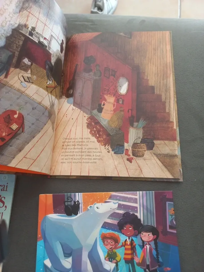 Lot 4 livres enfant mercredi à lire hachette doudou - photo numéro 9