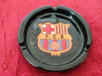 Vide poche cendrier F.C.B. Football Club Barcelone