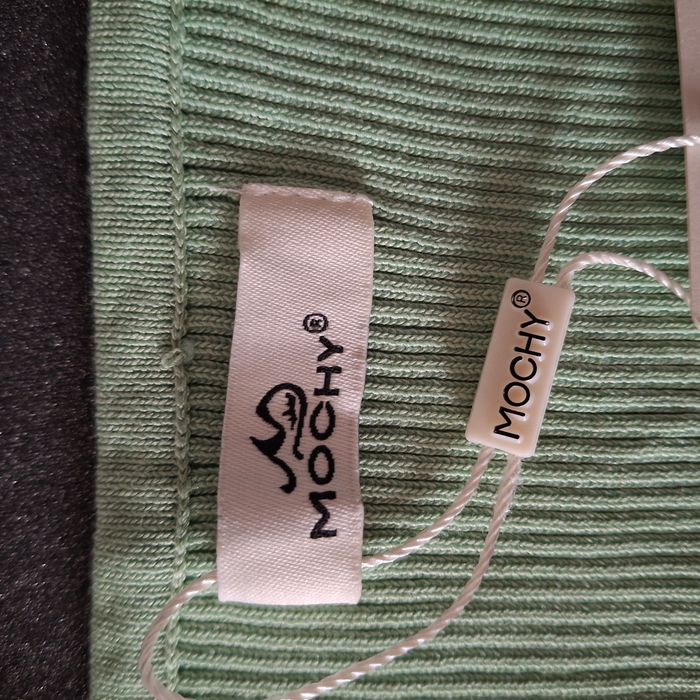 T-shirt femme vert menthe à manches longues - Taille TU - Mochy - photo numéro 7