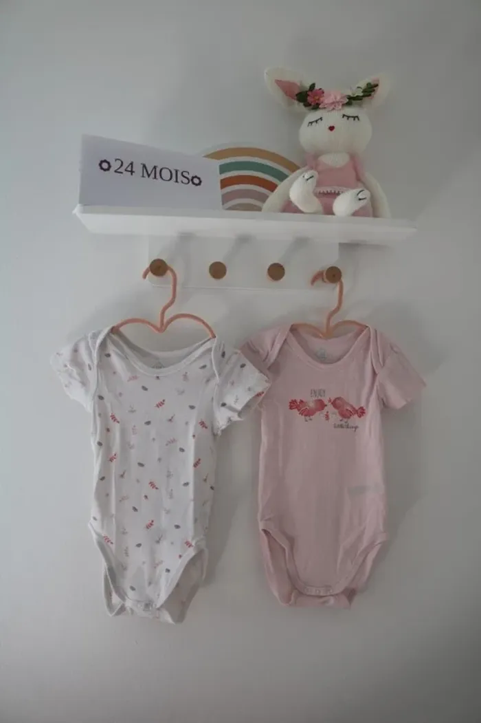 Bodies été fille Tex 24 mois