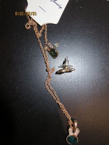 ensemble bijoux fantaisies lapin