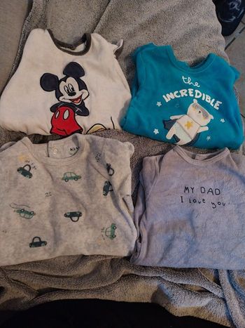 Lot de 4 pyjamas garçon