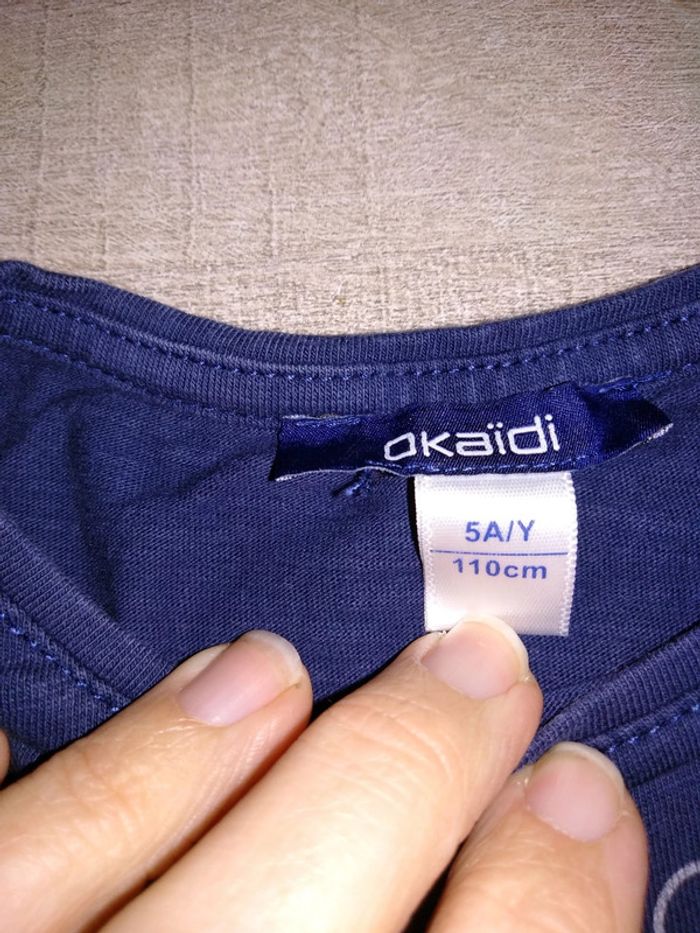Maillot longue manche, okaidi, taille 5 ans - photo numéro 5