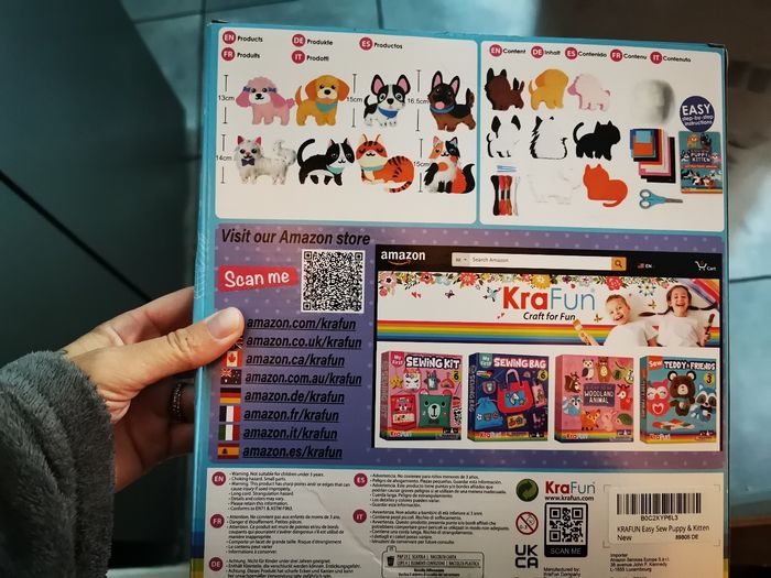 Kit créatif animaux a coudre - photo numéro 2