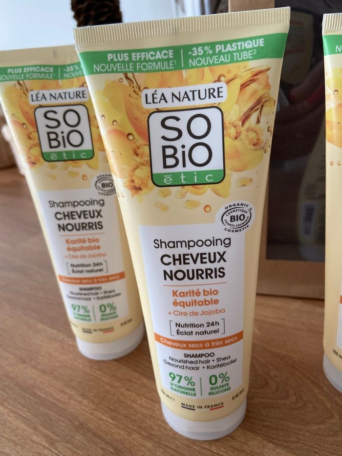 Lot 3 shampooings So Bio - photo numéro 2