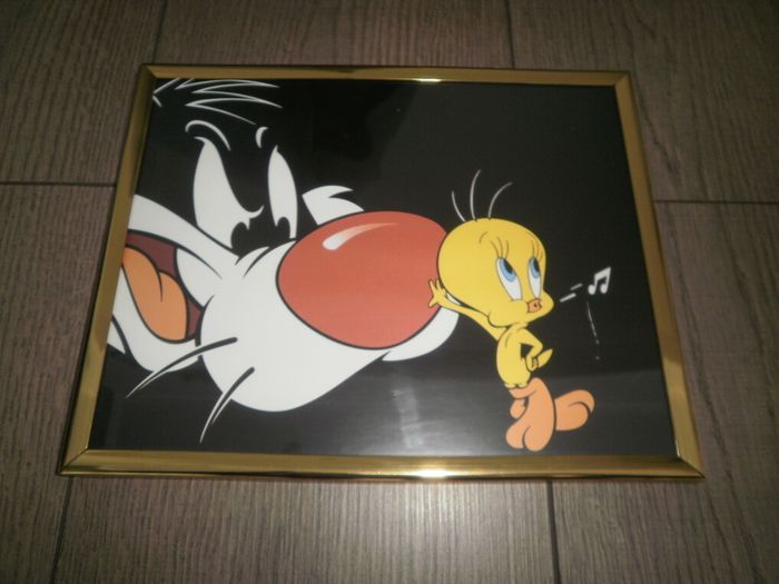 2 cadres pour chambre d'enfant : Titie et Tom & Jerry - photo numéro 2