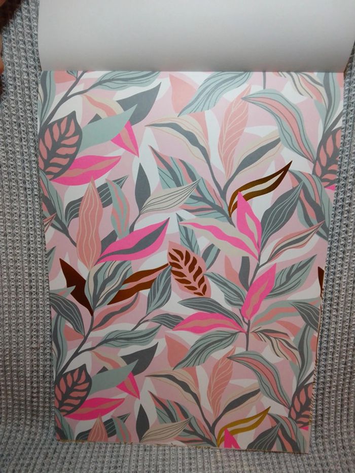 Bloc de papier création design "Botanic"/ Scrapbooking - photo numéro 4