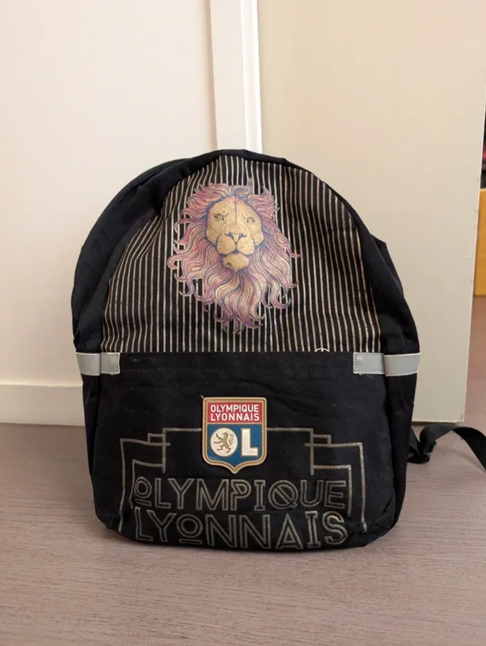 Sac à dos cartable Olympique Lyonnais