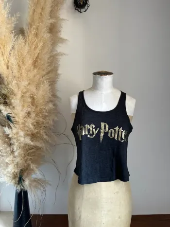 Débardeur court gris Harry Potter 36/S Undiz