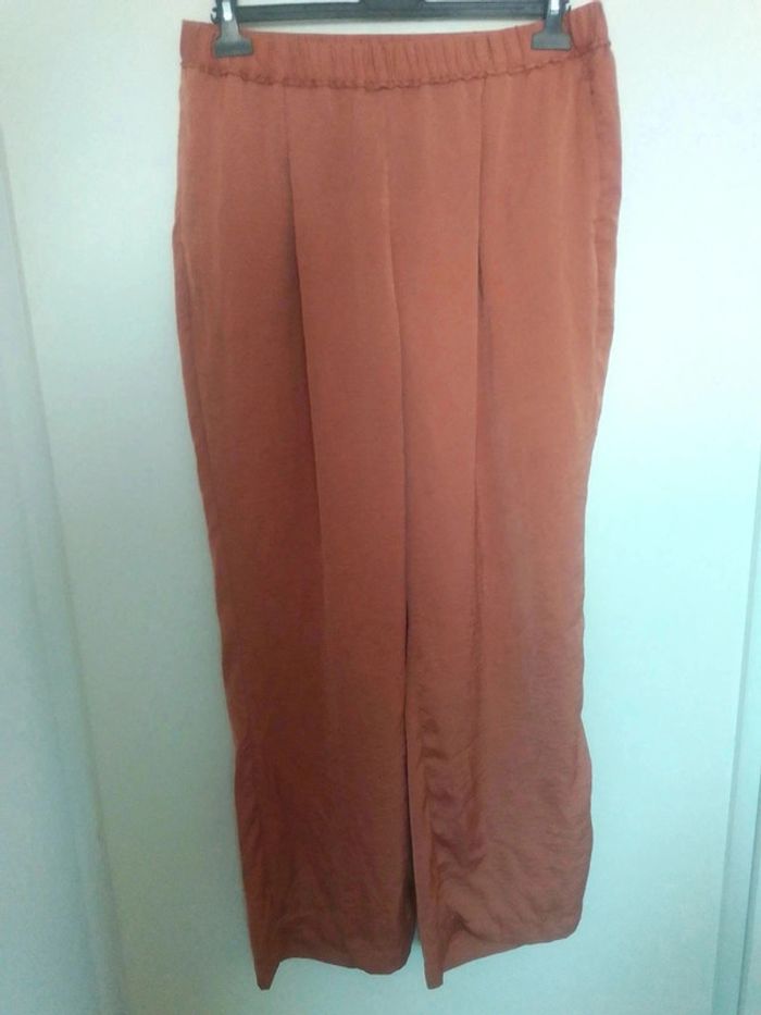 Pantalon large femme 46