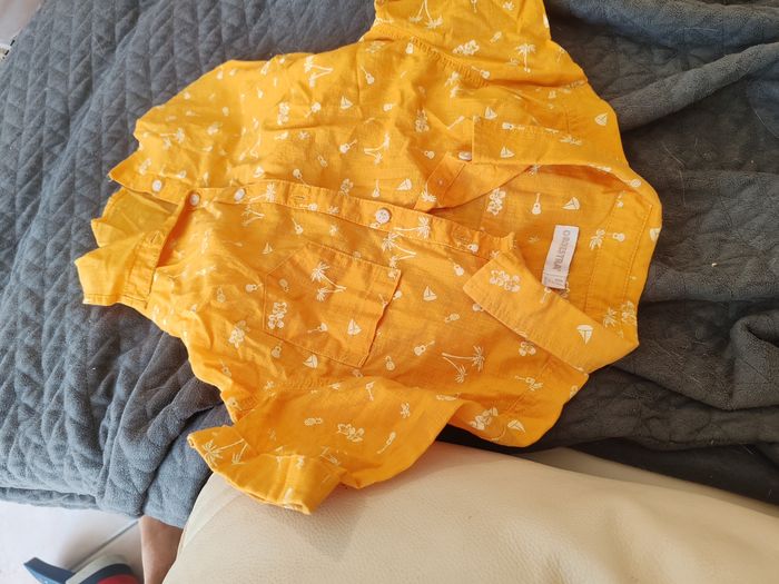 Chemise manches courtes orchestra 6 ans 116 cm.