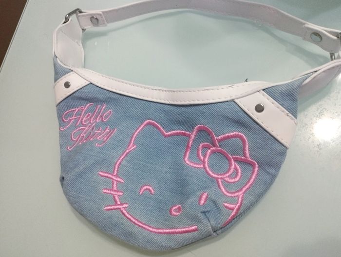 Petit sac à main pour enfant fille hello Kitty rose et bleu
