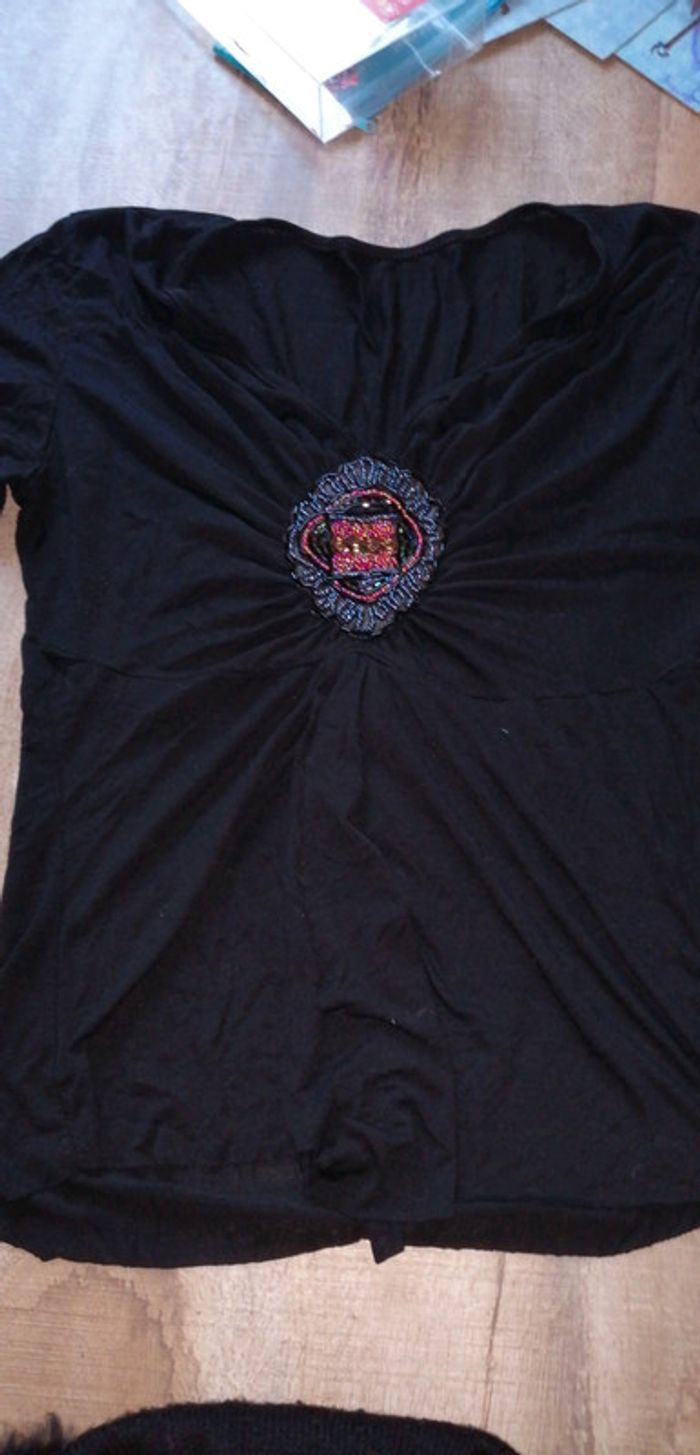 Ensemble jupe en laine et haut - photo numéro 3