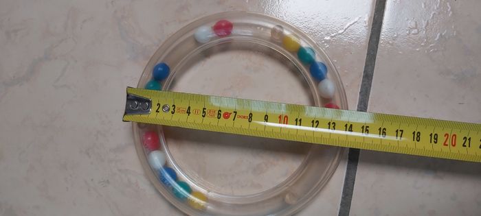 Hochet rond diamètre 14cm - photo numéro 3