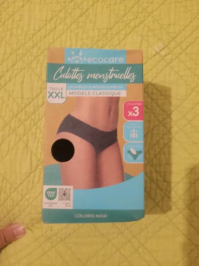 Culotte menstruelle neuve dans emballage XXL - photo numéro 4