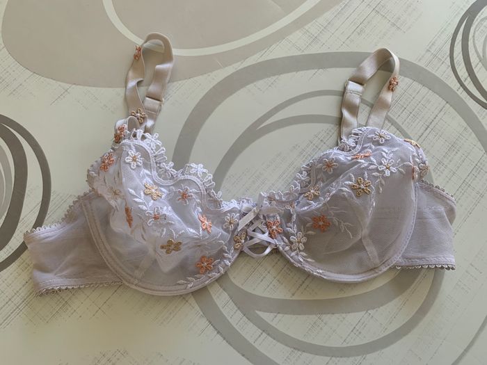 Soutien-gorge blanc - 95B - Tex Woman - photo numéro 1