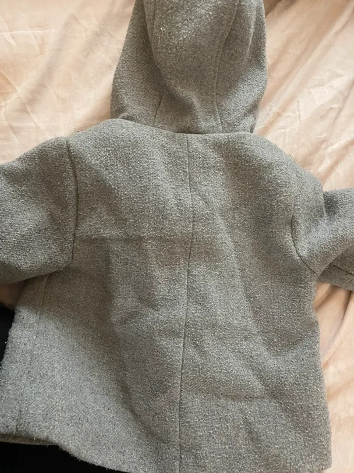 Manteau vertbaudet gris 2 ans - photo numéro 4