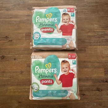 Couches Pampers harmonie pants taille 5