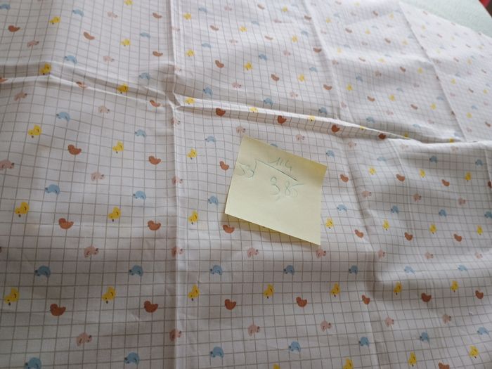 Chute tissu