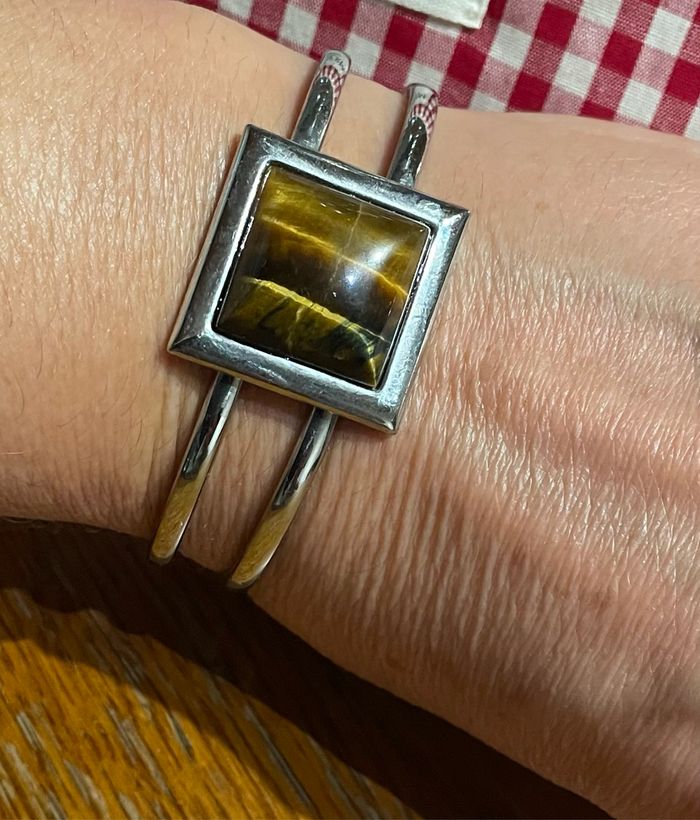 Ensembles Bijoux Bracelet Bague Pierre l’œil de Tigre Boutique artisanale en Guadeloupe - photo numéro 2