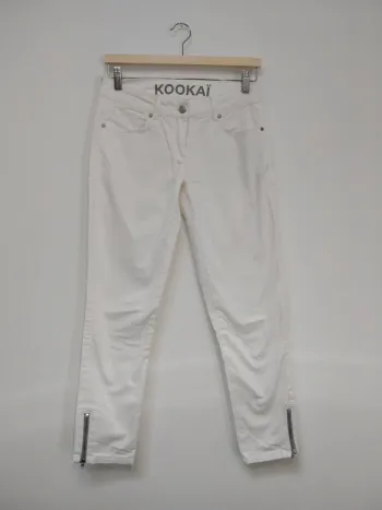 Jean skinny blanc Kookai 36