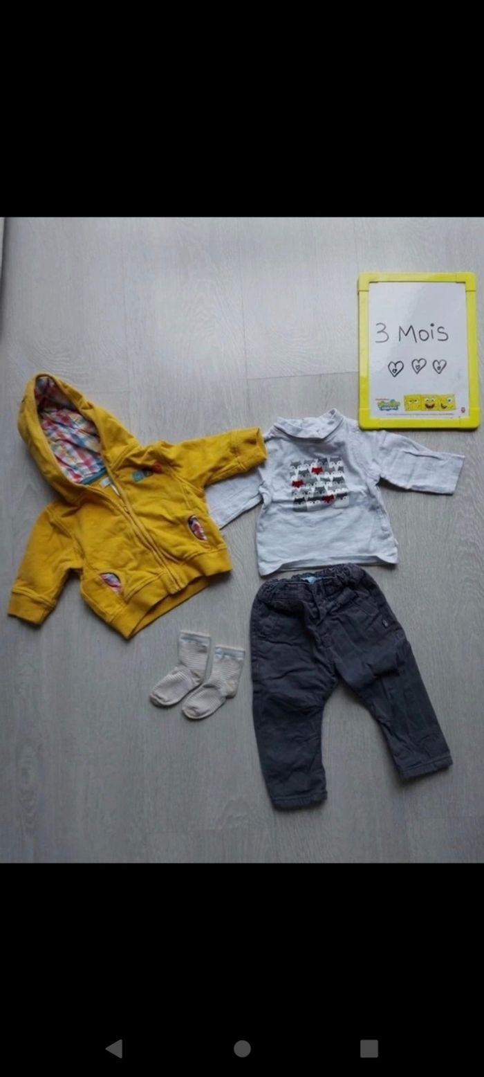 Lot de vêtements bébé garçon 3 mois - photo numéro 4