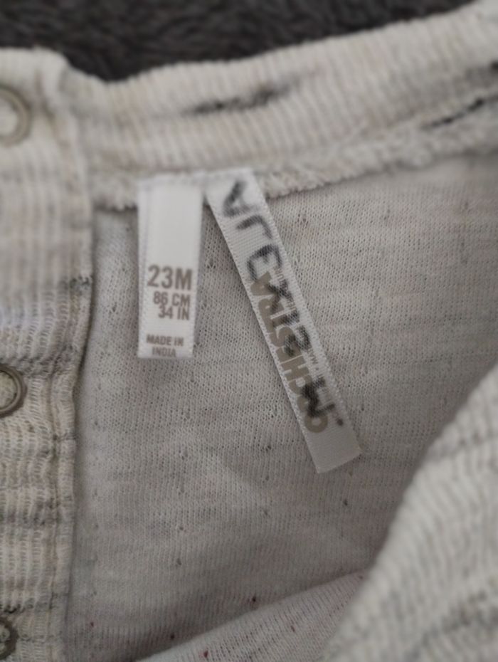 T.shirt épais à rayures Hey cool - photo numéro 3