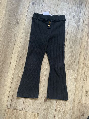 Legging évasée noir zara 18/24 mois