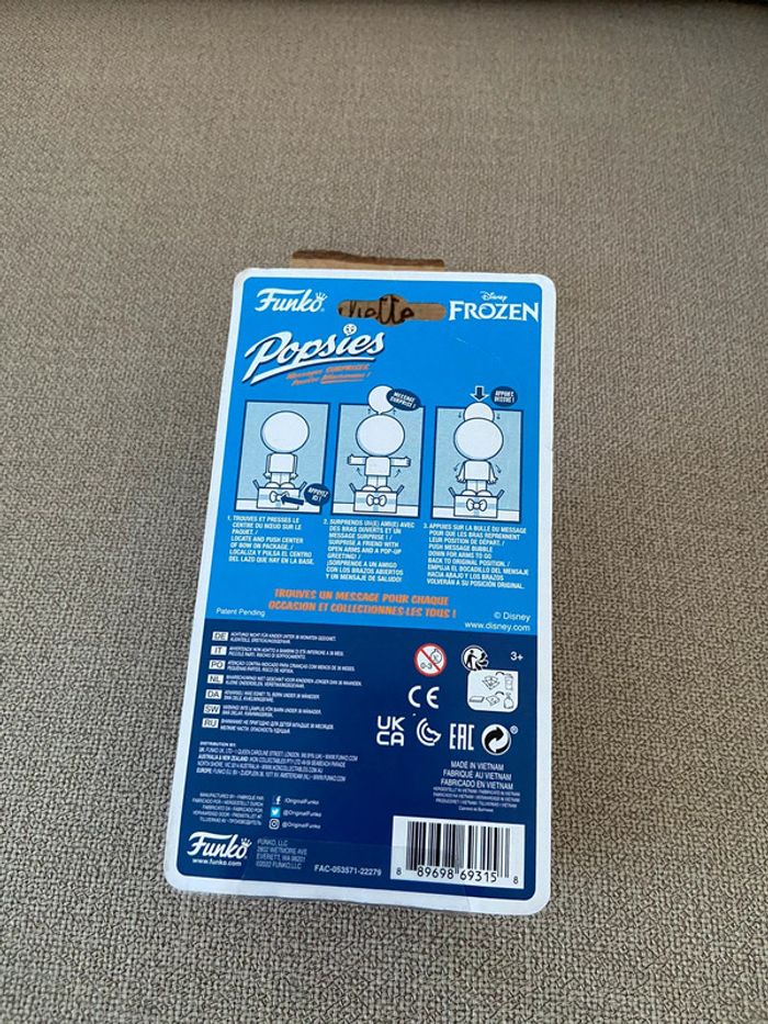 Popsies POP Funko Disney Olaf La Reine des Neiges Neuf avec étiquette - photo numéro 3