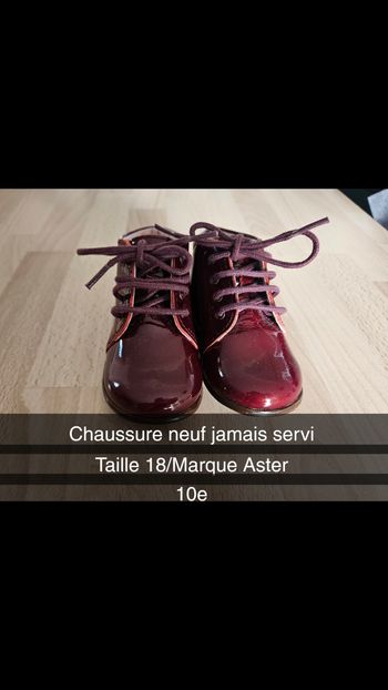 Jolie chaussure bébé