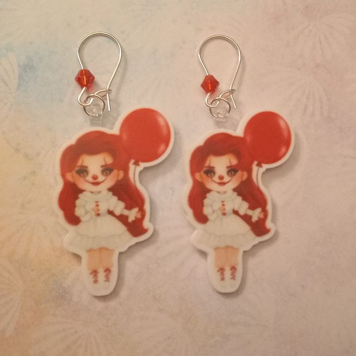 Boucle d'oreille Ariel pennywise - photo numéro 2