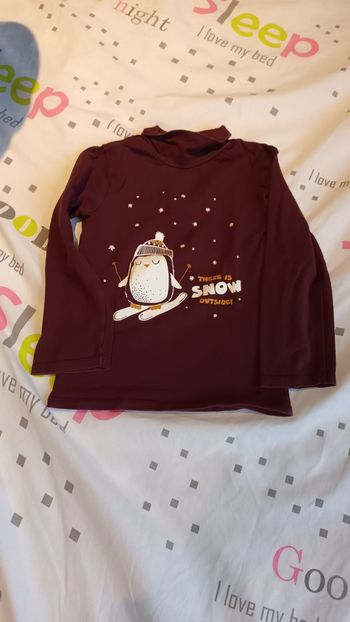 Tee-shirt col roulé kiabi 36 mois