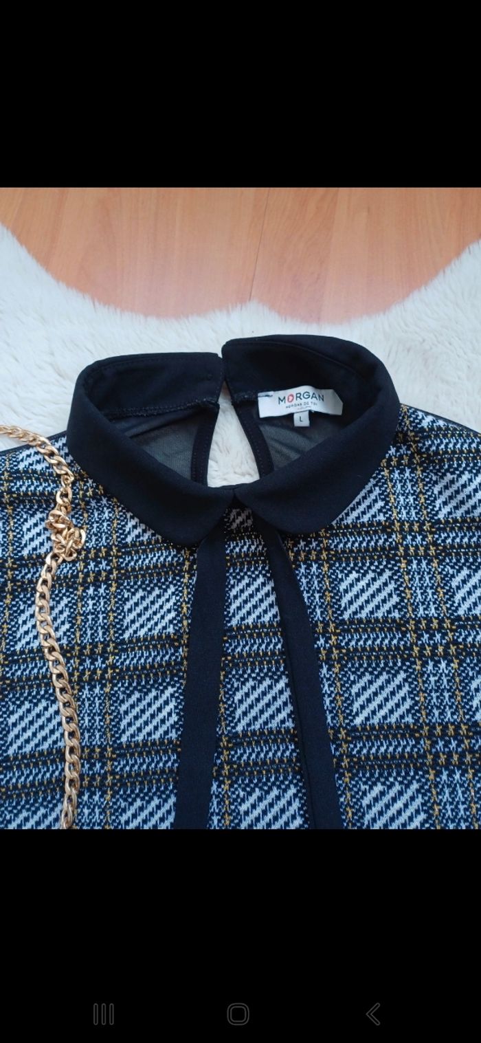 Superbe haut col nœud papillon Morgan - photo numéro 3