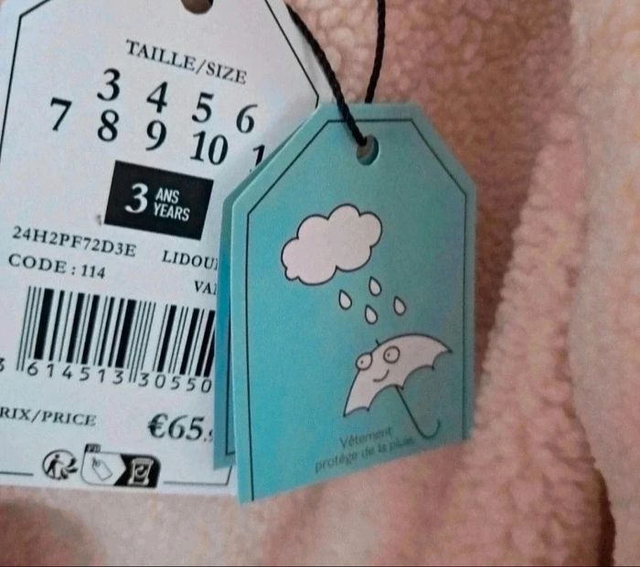 Doudoune sergent major taille 3ans neuf - photo numéro 2