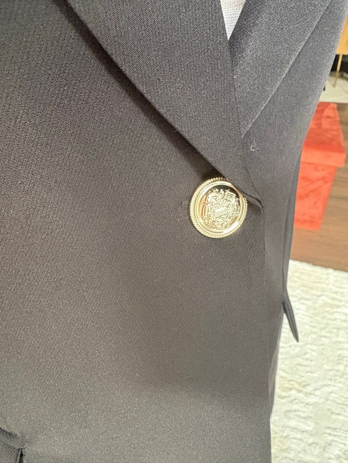 Veste blazer noir - Taille M - photo numéro 2