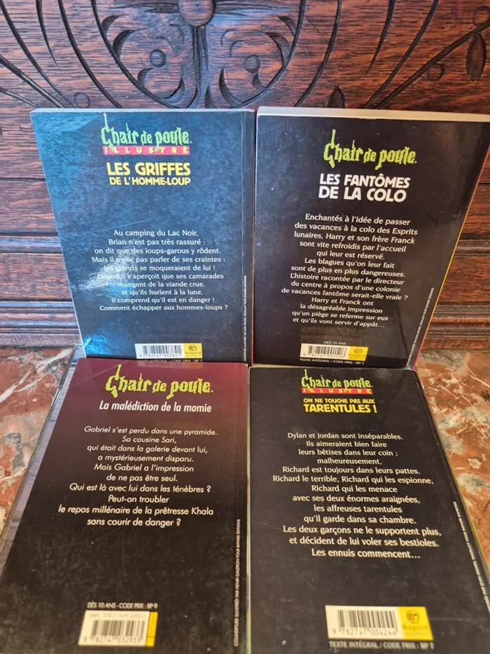 📚 Chair de Poule - 4 livres 📚 - photo numéro 3
