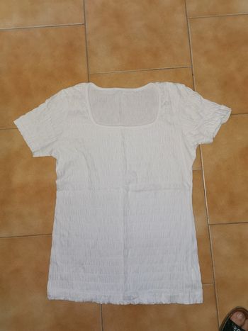 Tee shirt mc smoke blanc