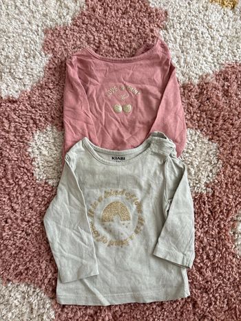 Lot tee shirt manche longue