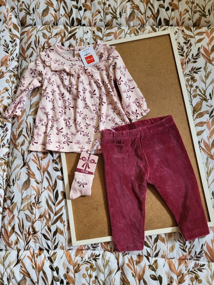 Ensemble bébé fille Taille 6 mois neuf